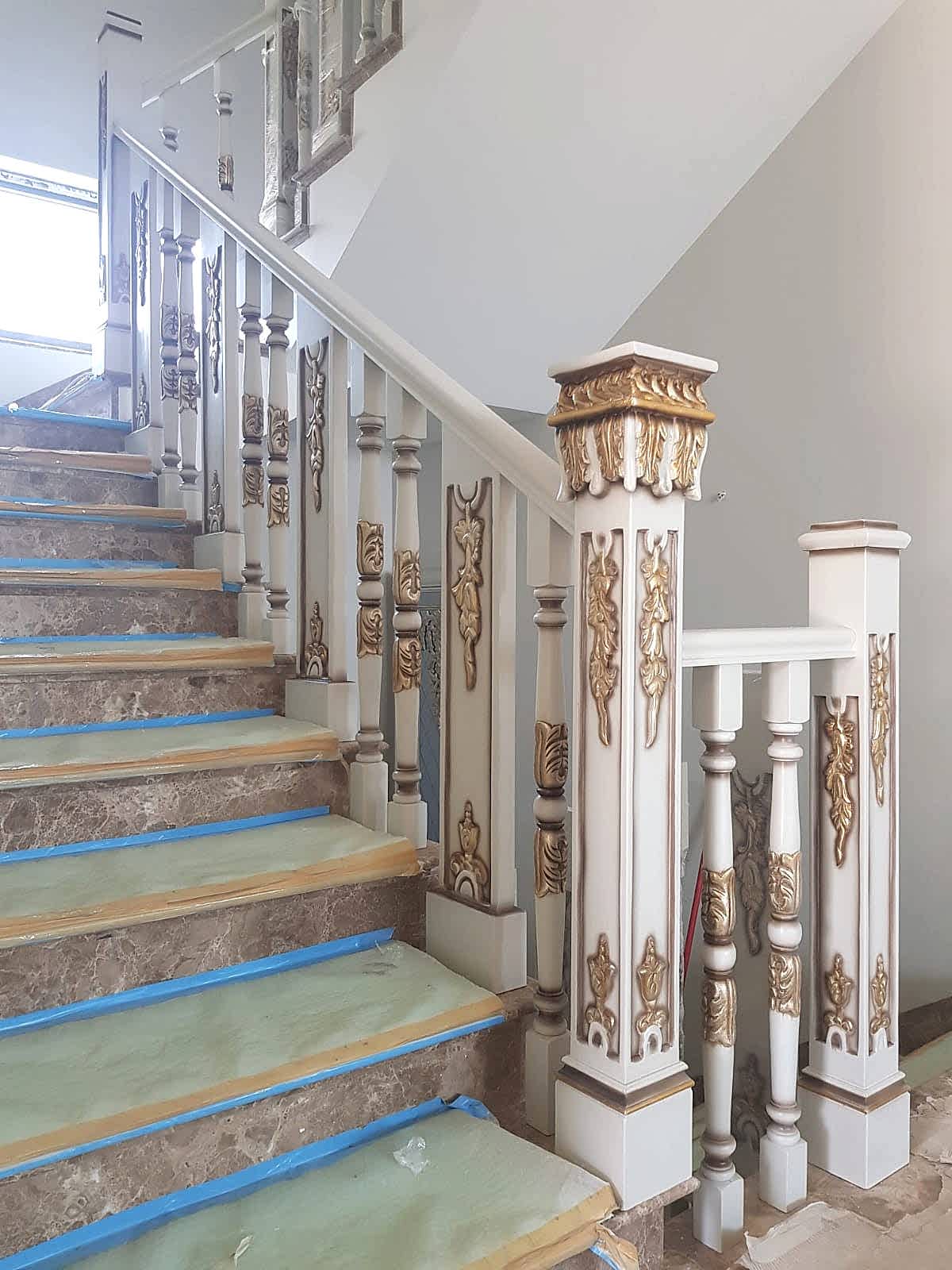 Klasik Ahşap Merdiven